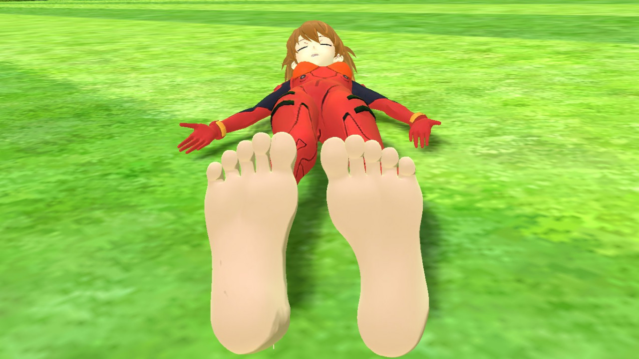 Asuka Langley Soryu Sleepy Feet by SomnoFeetia8 -- Fur Affinity [dot] net