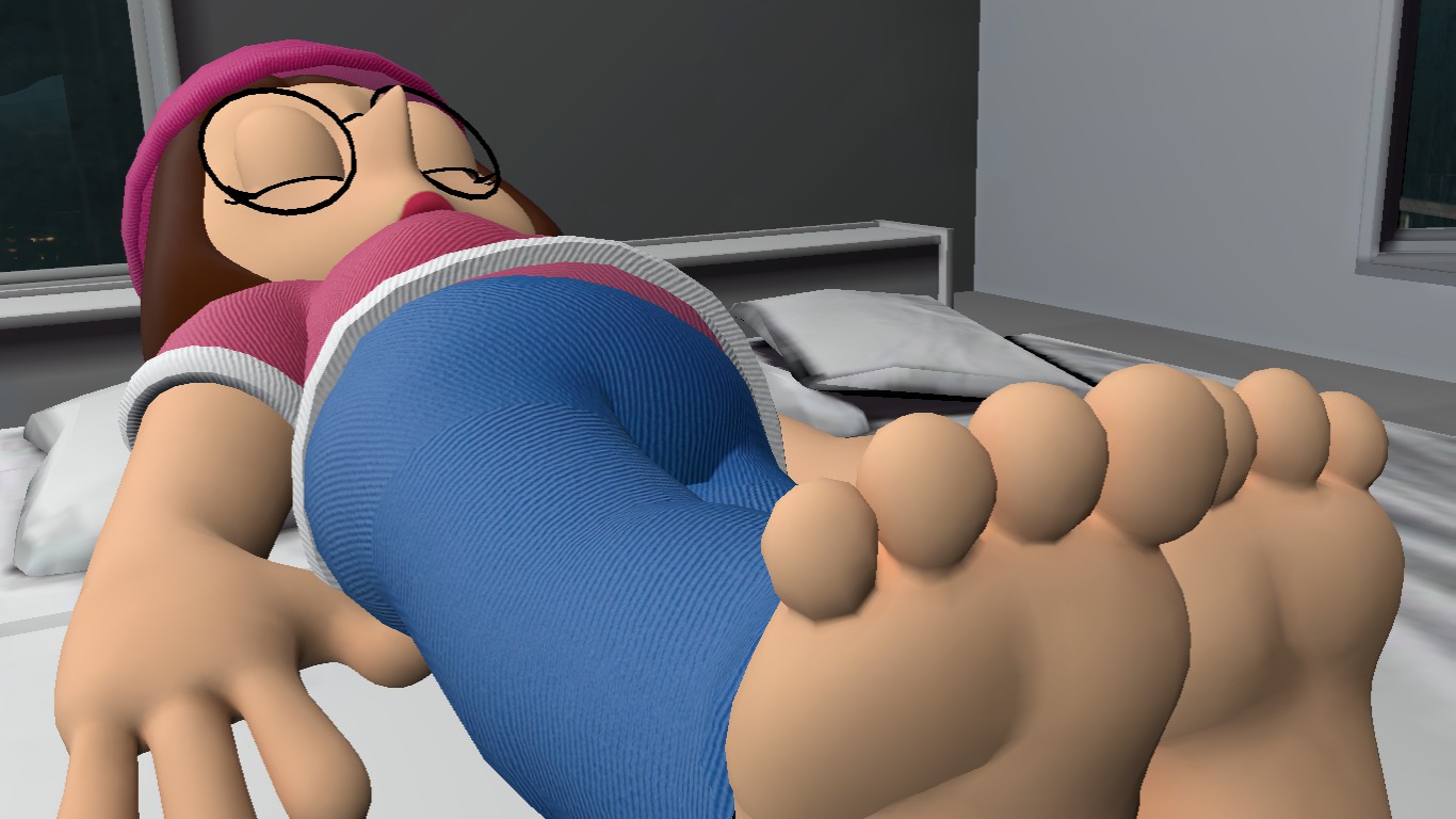 Unconscious Meg Griffin (Angle 8) by SomnoFeetia8 -- Fur Affinity [dot] net