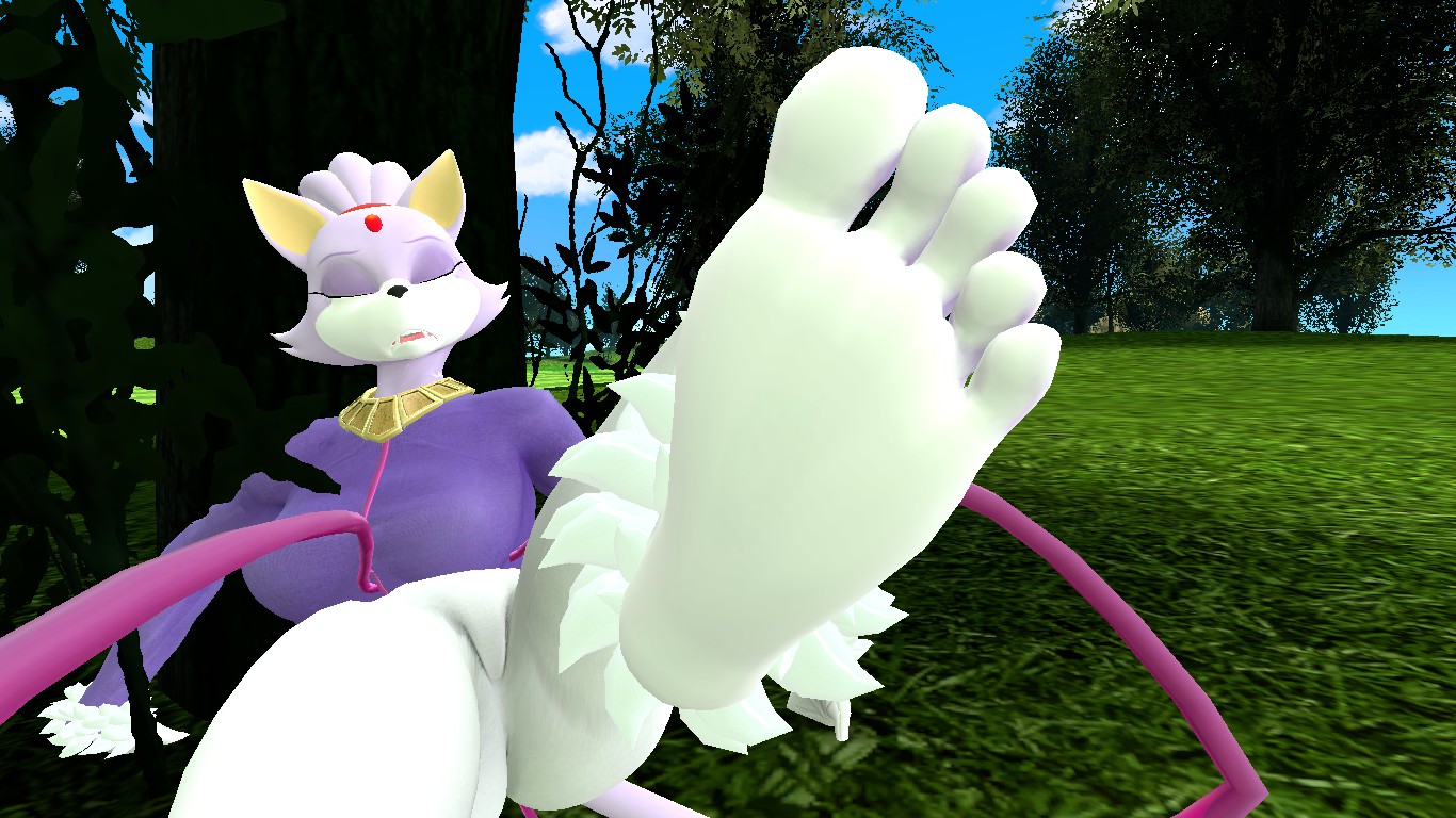 Blaze The Cat Sleepy Foot Massage (No Hands Variant) by SomnoFeetia8 -- Fur  Affinity [dot] net