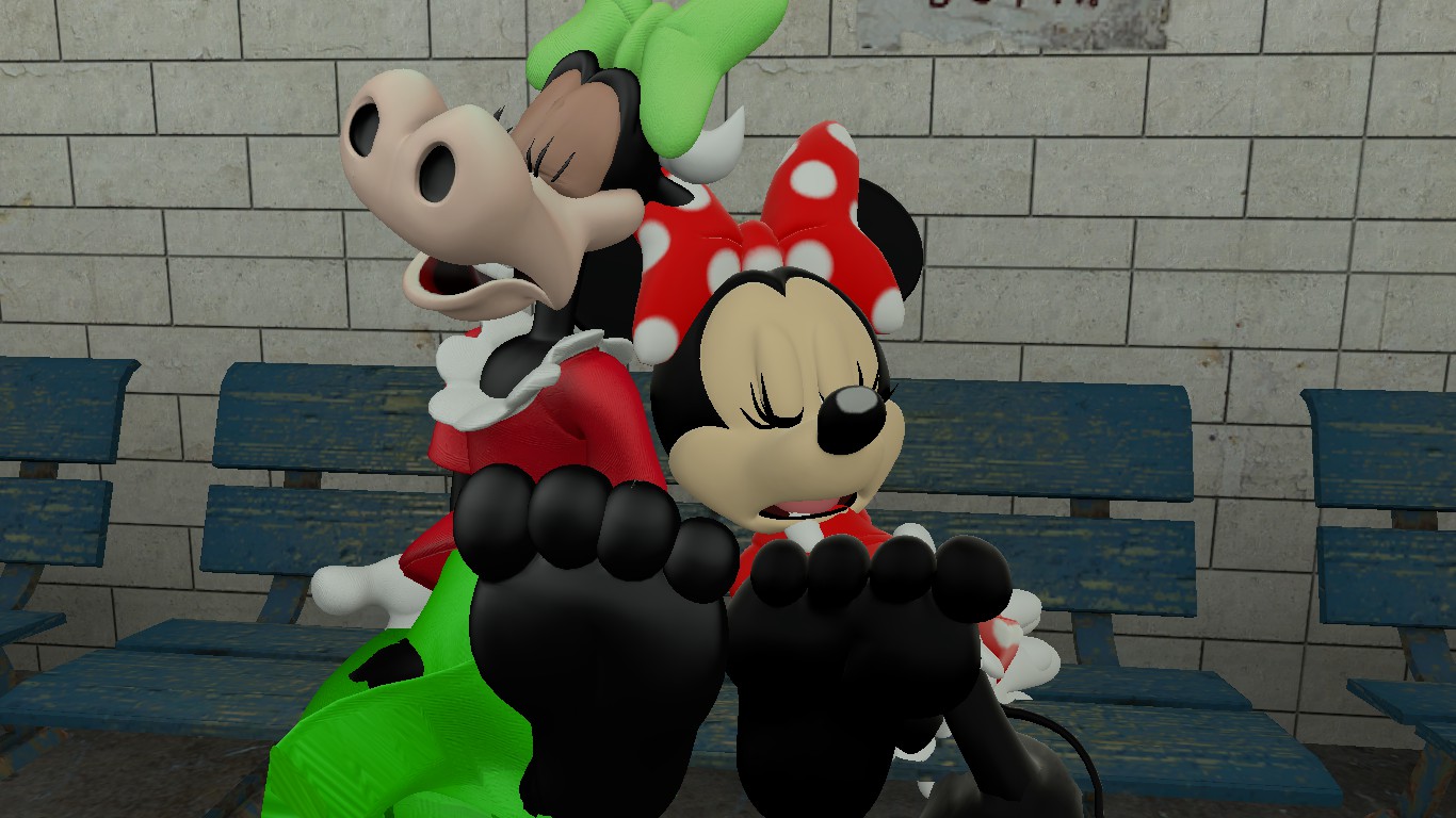 Minnie Mouse & Clarabelle Sleepy Feet Show by SomnoFeetia8 -- Fur Affinity  [dot] net