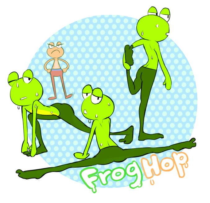 frog hop rhythm heaven