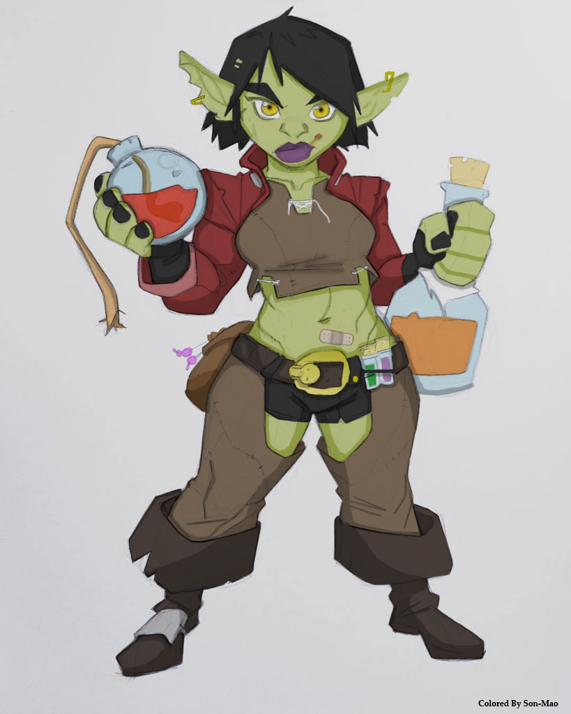 pathfinder goblin alchemist