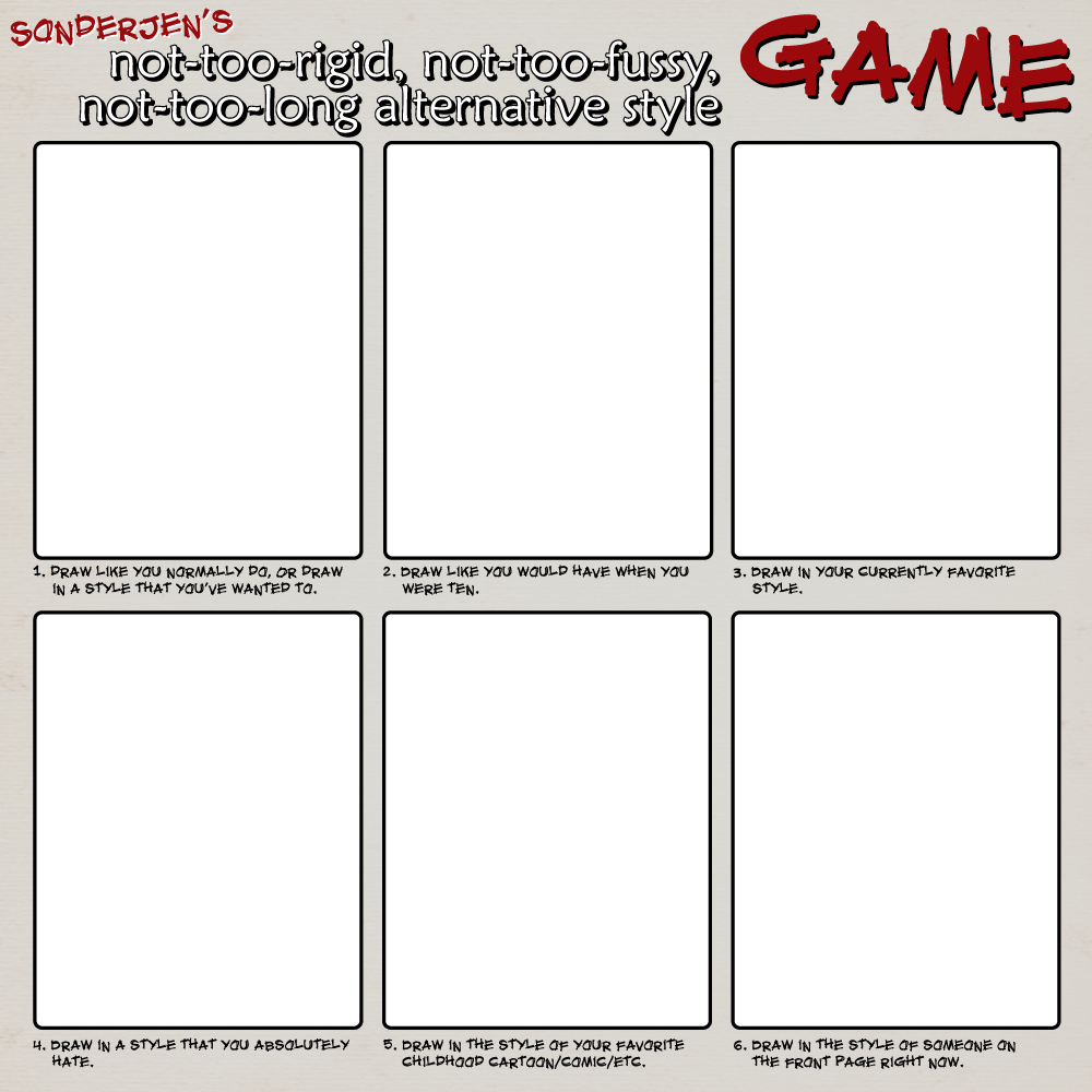 Style Game Template By Sonderjen Fur Affinity Dot Net