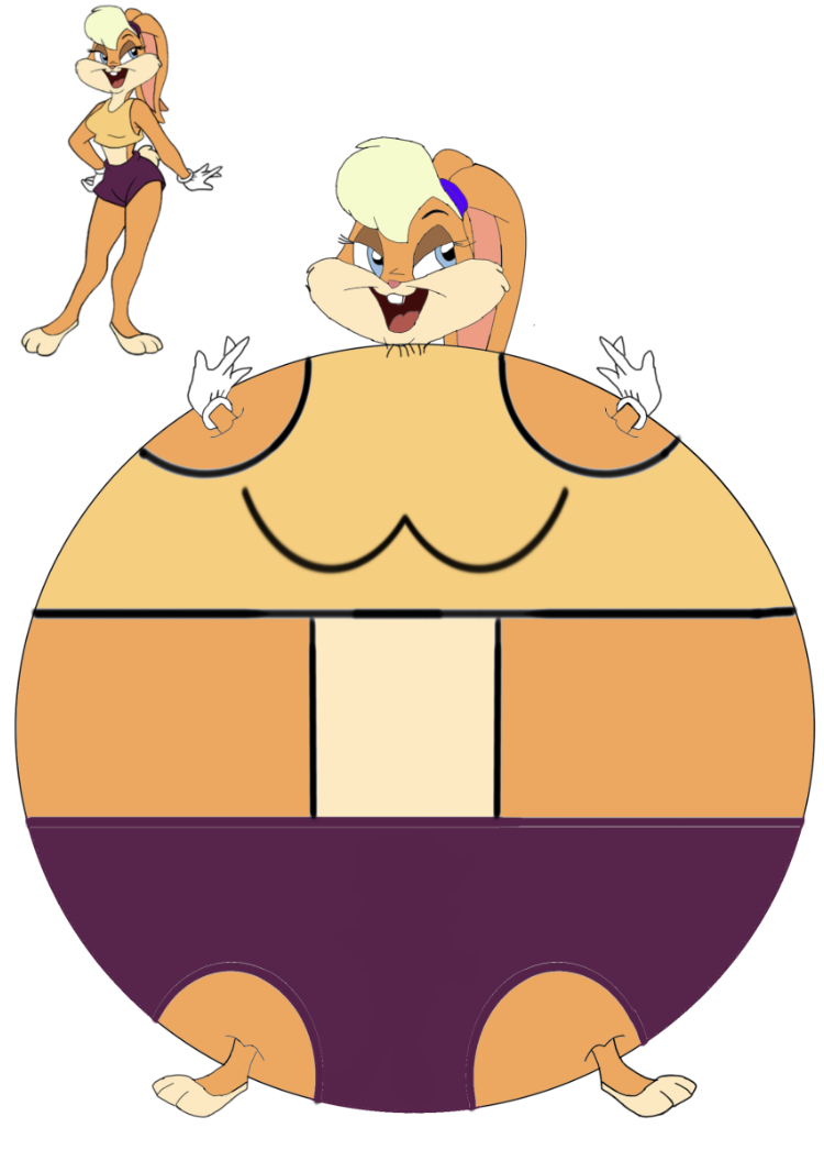 Lola bunny inflation by Sonicbandicoot9196 -- Fur Affinity [dot] net