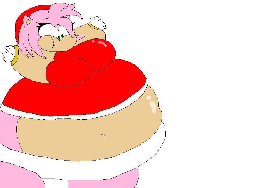 A very fat Amy Rose. 