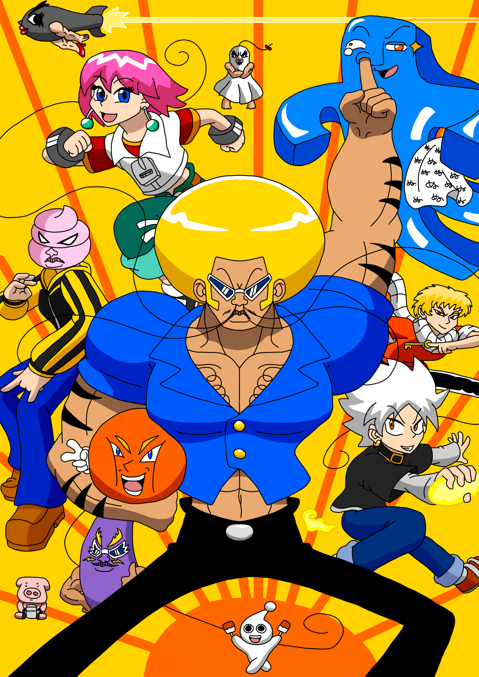Top 20 most loved anime characters in the world and also must strongest in  the world | Art
