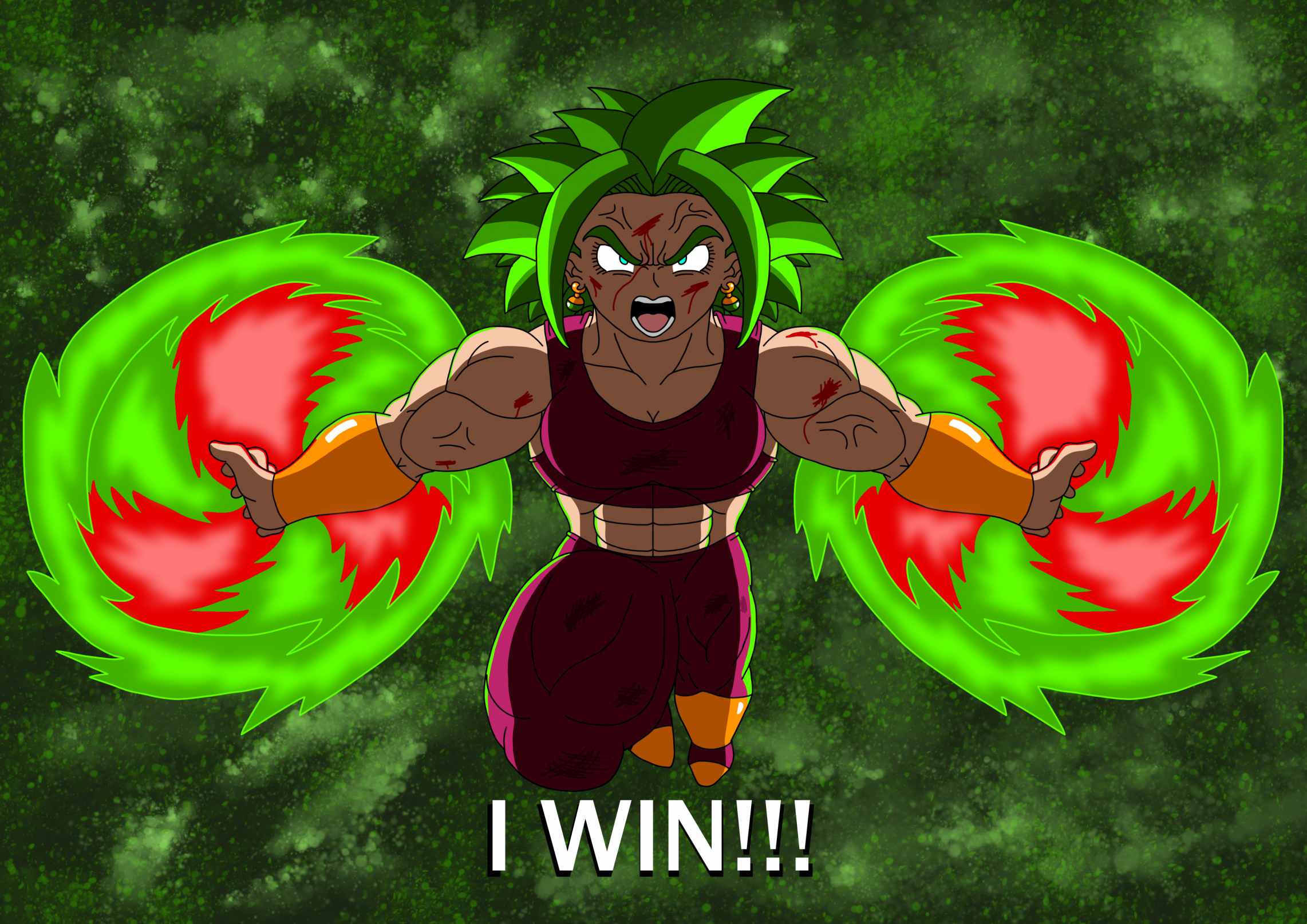 DBRedraw: Kefla by sonicfan546 -- Fur Affinity [dot] net