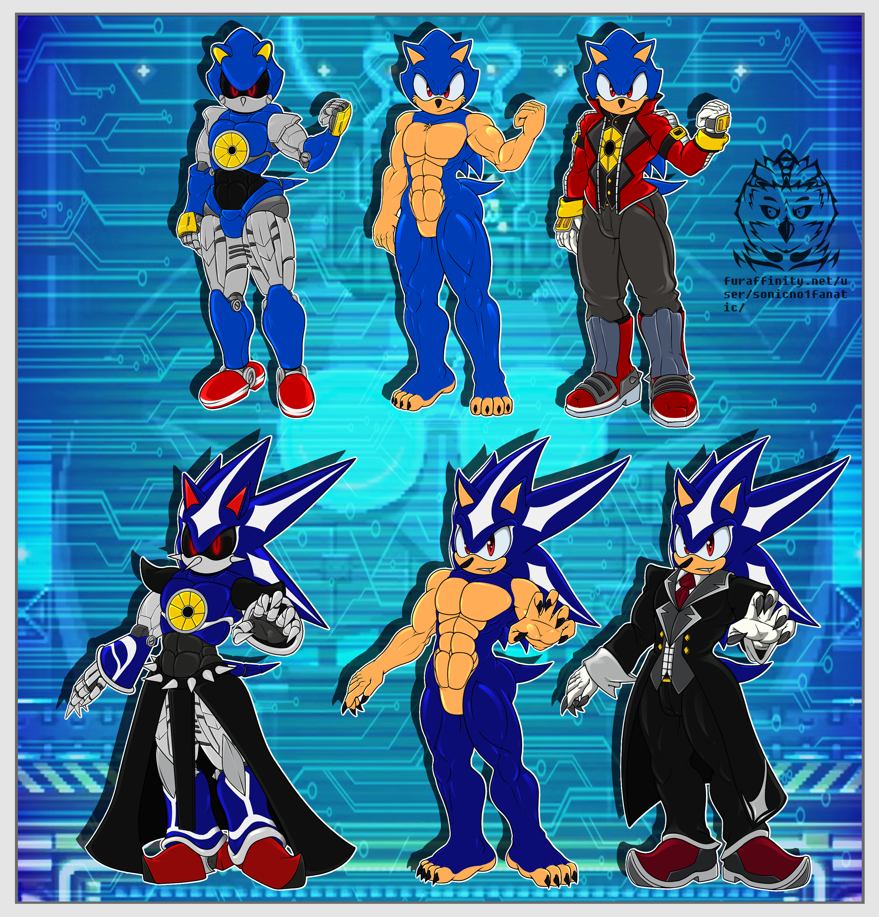 Is neo-metal sonic/metal Sonic the same person as mecha sonic? Or