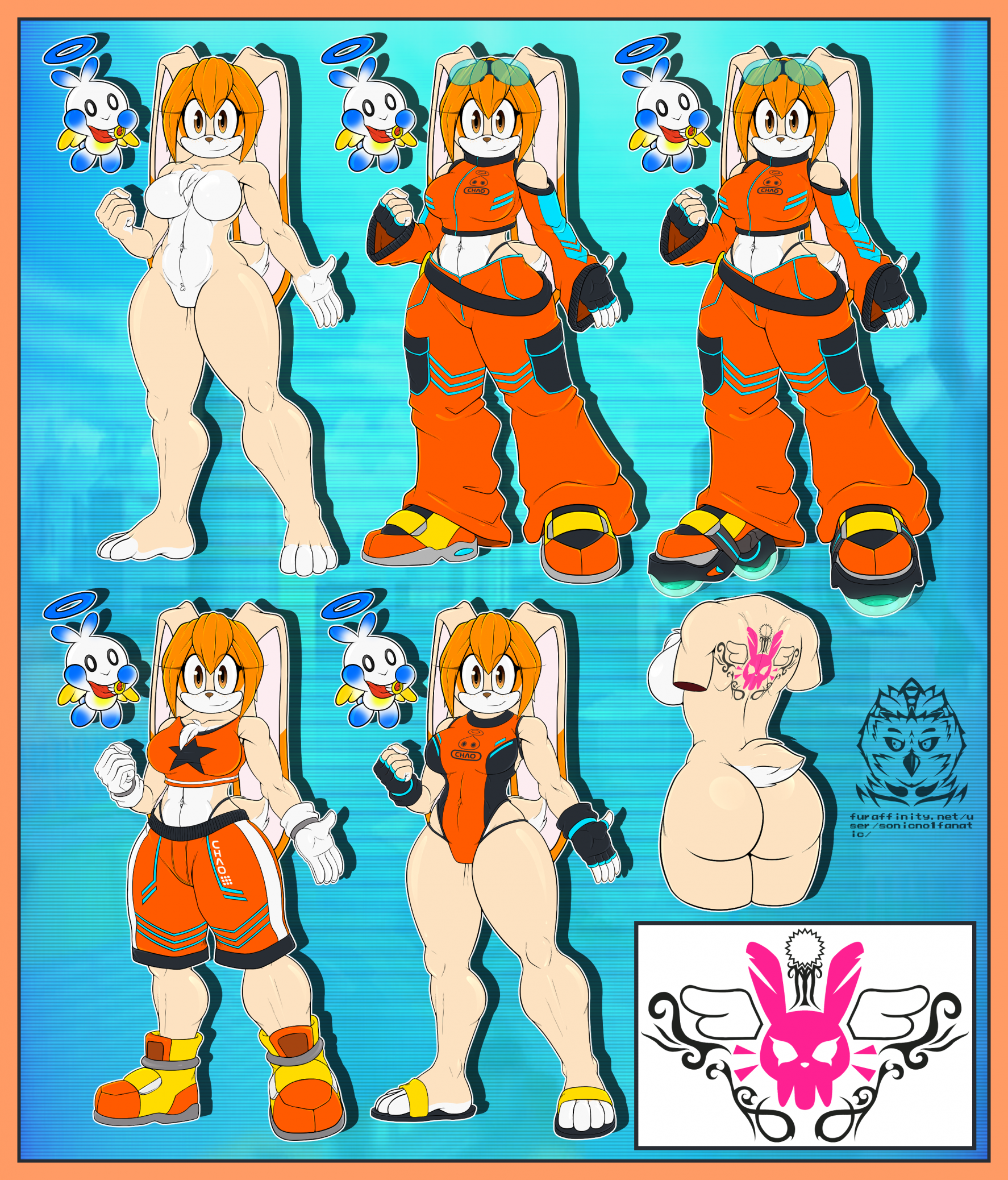 Cream the Rabbit (My style) by SonicNo1Fanatic -- Fur Affinity [dot] net