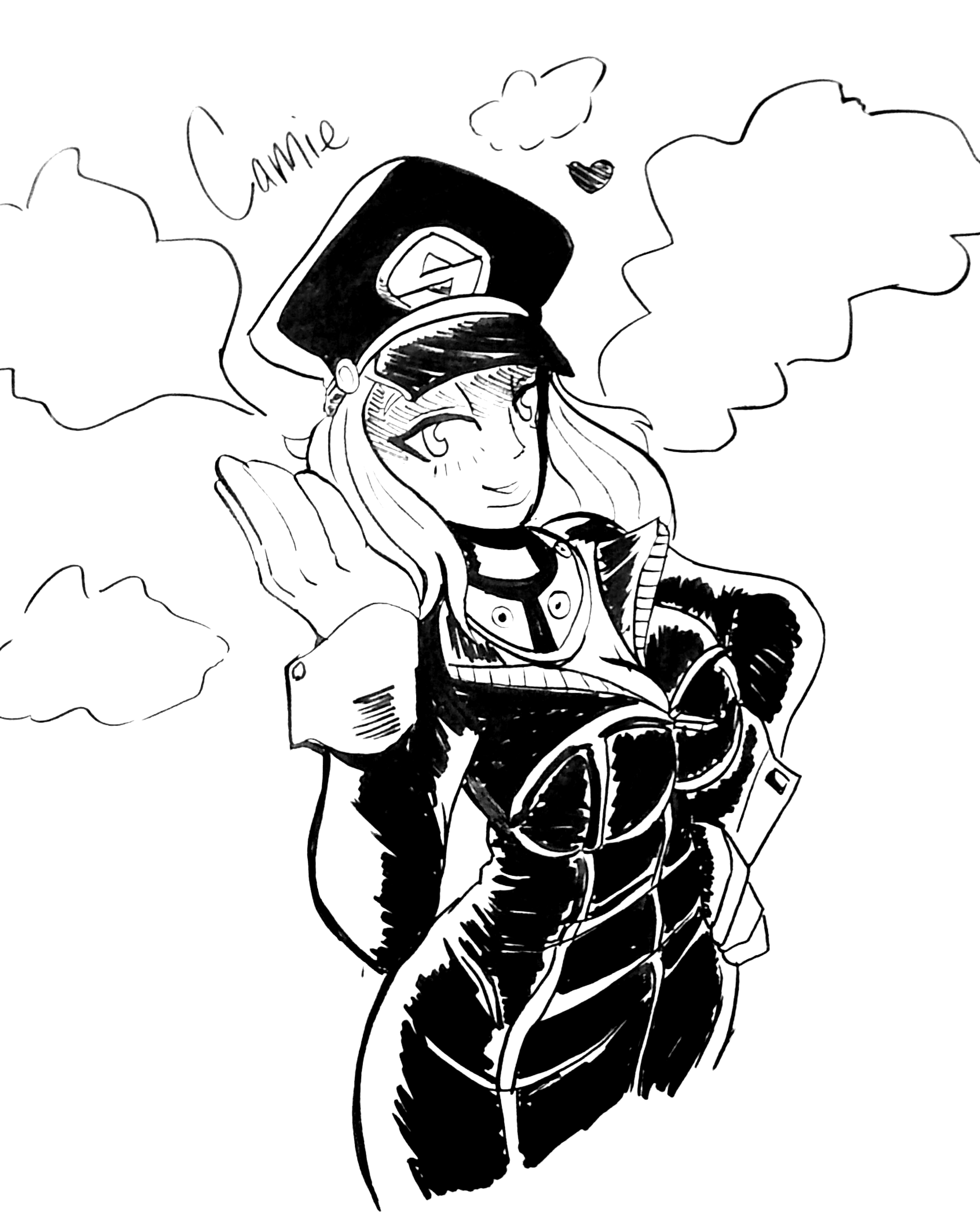 Inktober 8 - Camie Utsushimi by SonicSoraNarutoLink -- Fur Affinity [dot]  net