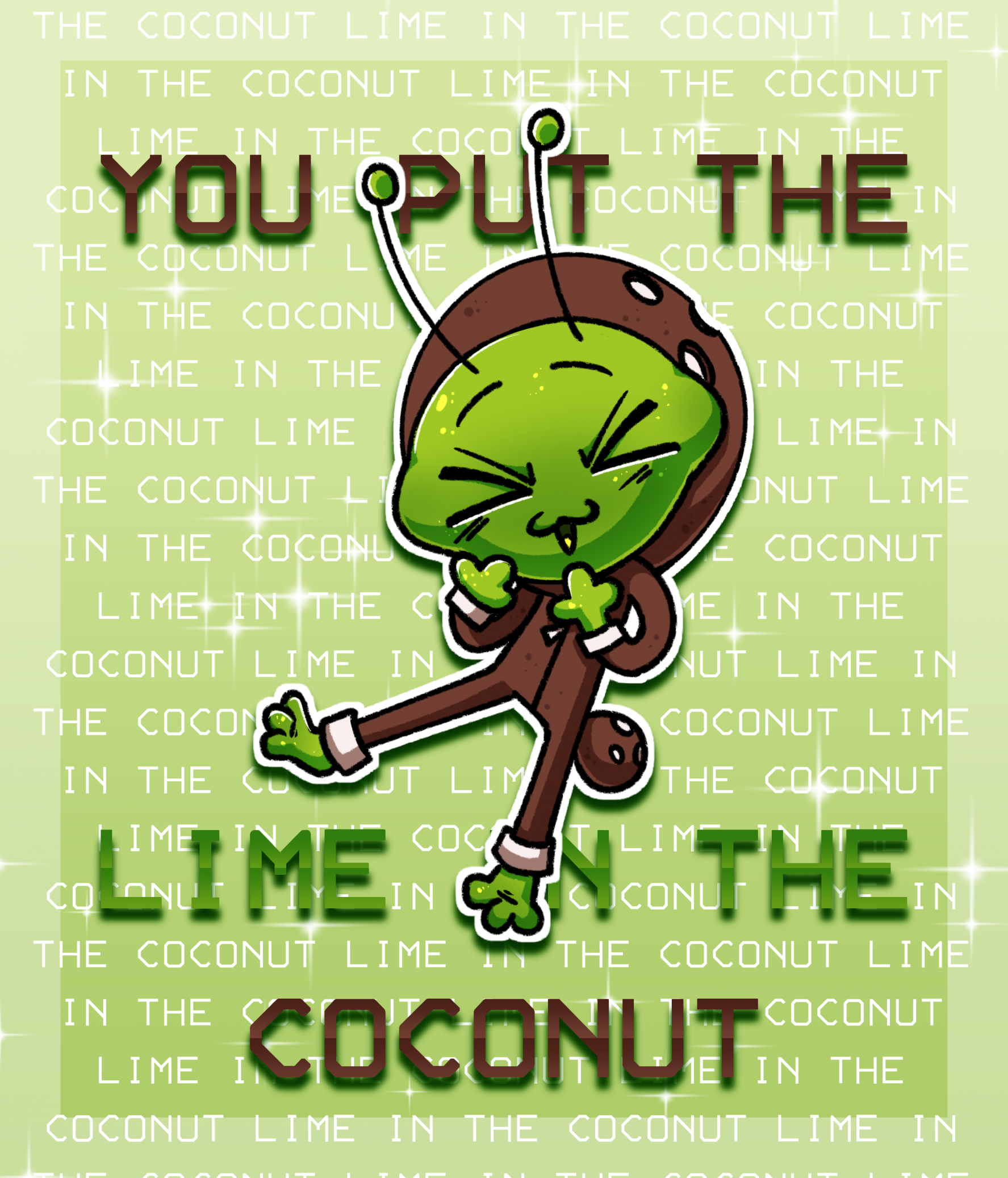 LIME IN DE COCONUT