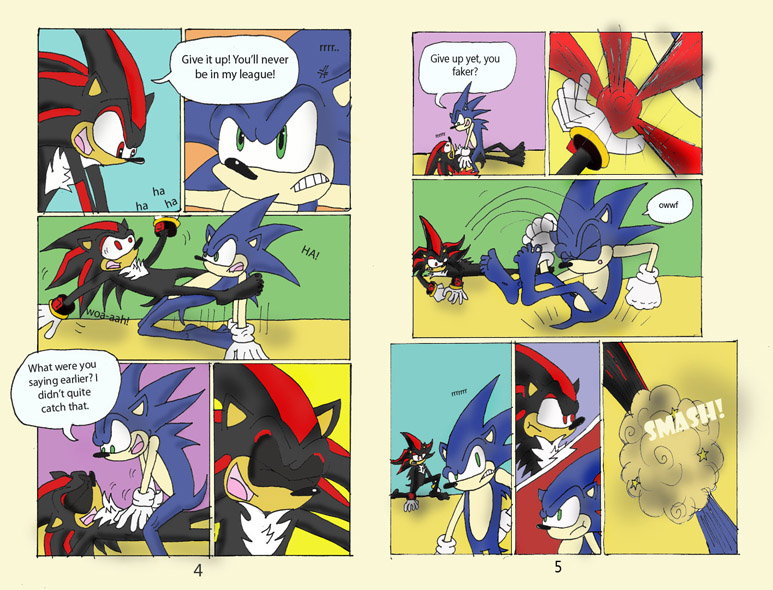 Sonic Vs Shadow (Movie) by JocelynMinions -- Fur Affinity [dot] net