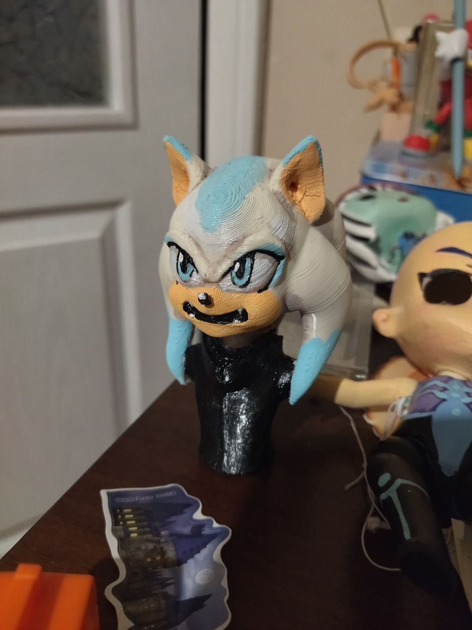 Shadow - Sonic The Hedgehog 3D Print Model by Bon Bon Art