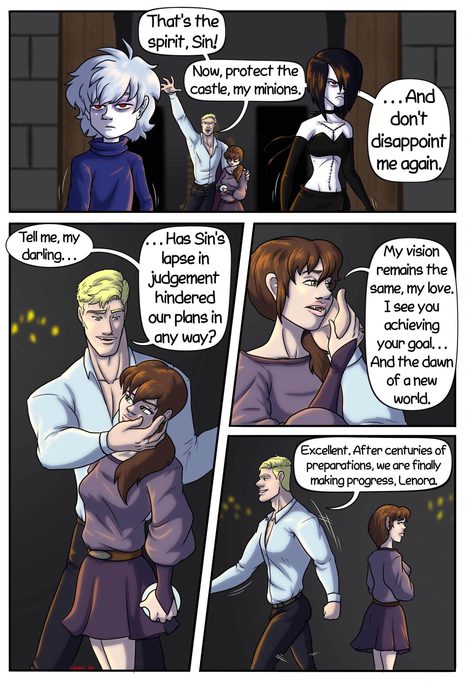 The Werewolf Prince Page 78 (Ch 2 Pg 38) by SorbetMystery -- Fur