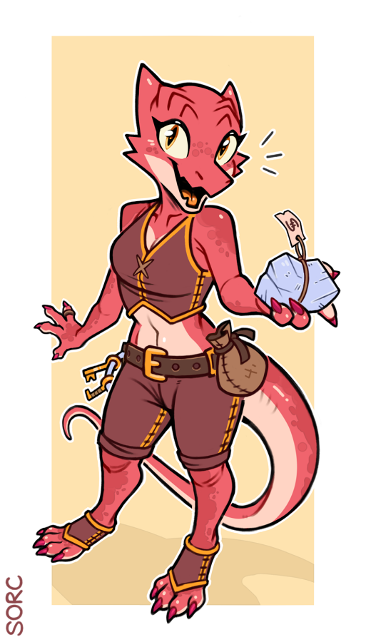 Ixen The Kobold Rock Merchant By Sorc Fur Affinity Dot Net