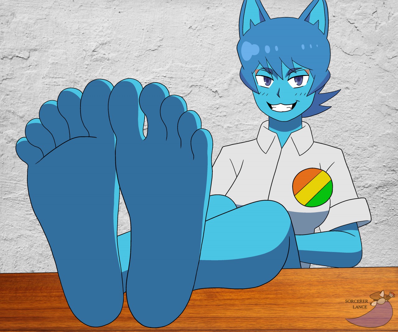 The Amazing Feet of Gumball's Mom by SorcererLance -- Fur Af