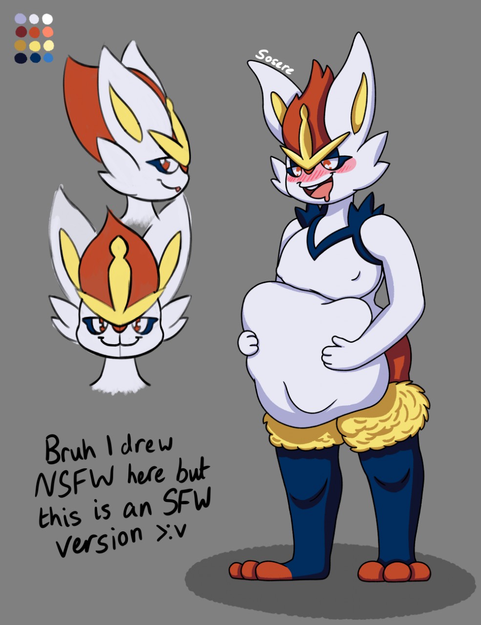 Cinderace vore and shite by Sosere -- Fur Affinity [dot] net