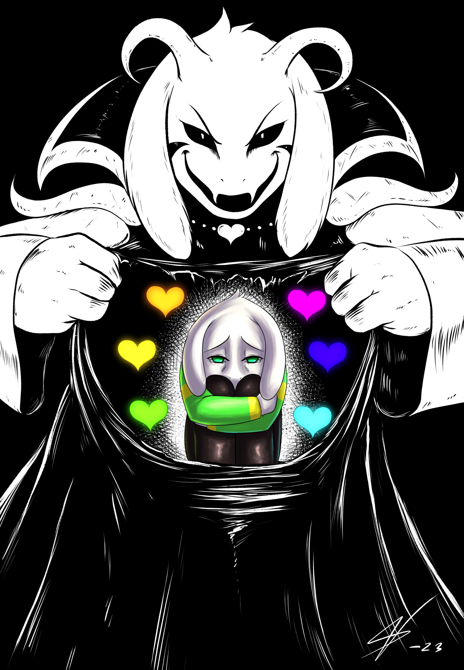 Asriel Dreemurr by SoulEaterSaku90 -- Fur Affinity [dot] net