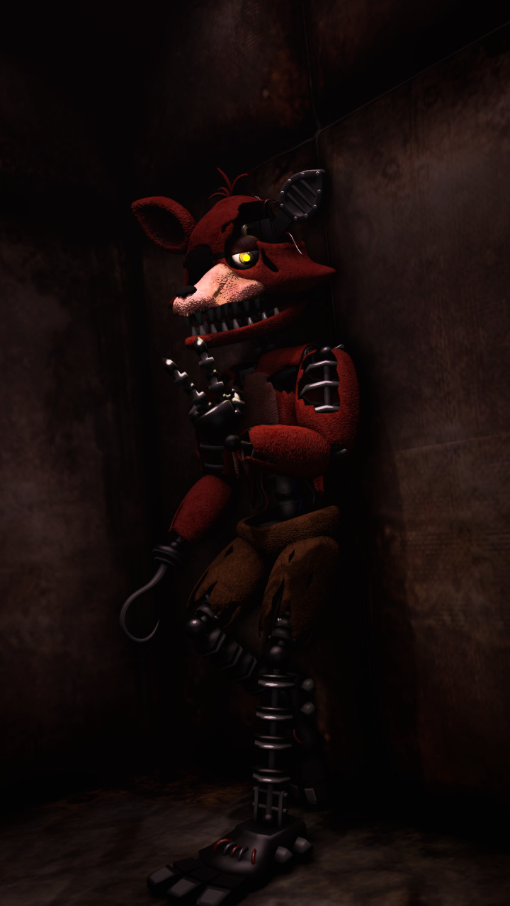 Withered Foxy por LadyFiszi, fnaf wither Papel de parede de celular HD