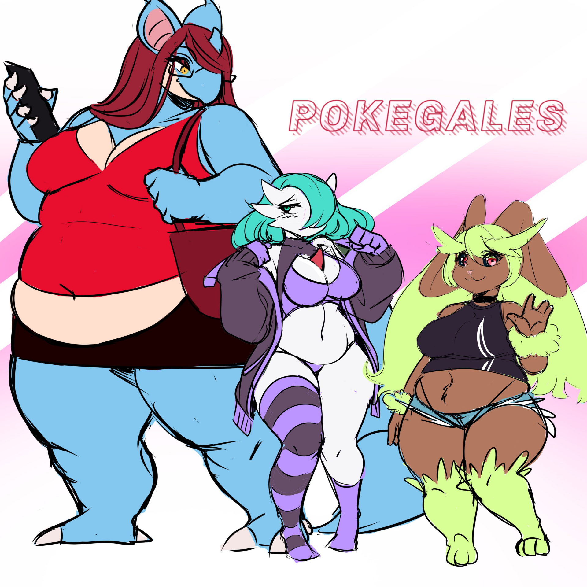 Pokegals by Southger -- Fur Affinity [dot] net