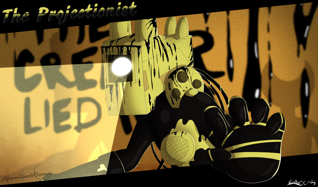 Bendy And The Ink Machine: Ink bendy by SpaceLizardWarrior -- Fur