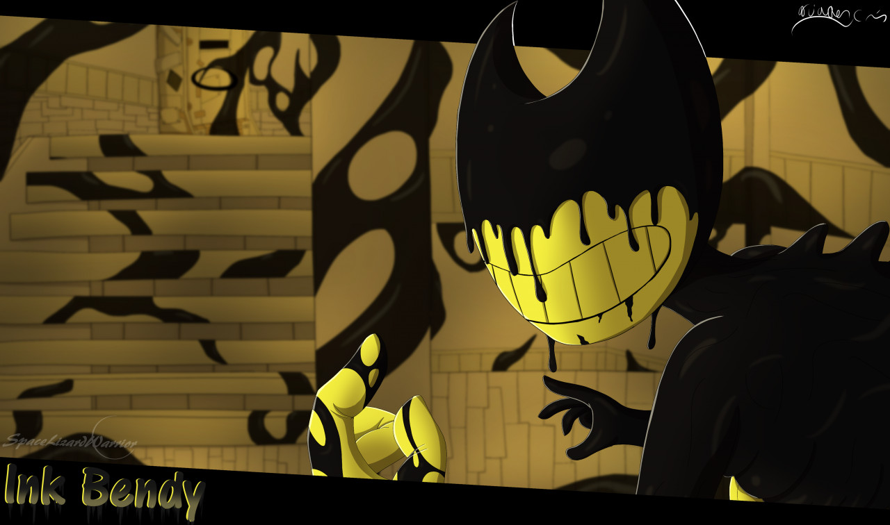 Bendy And The Ink Machine: Ink bendy by SpaceLizardWarrior -- Fur