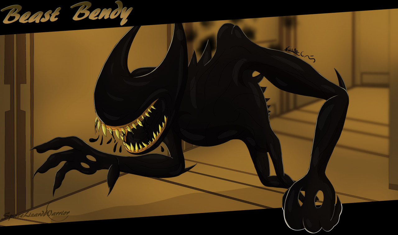 Bendy And The Ink Machine: Beast Bendy by SpaceLizardWarrior -- Fur  Affinity [dot] net