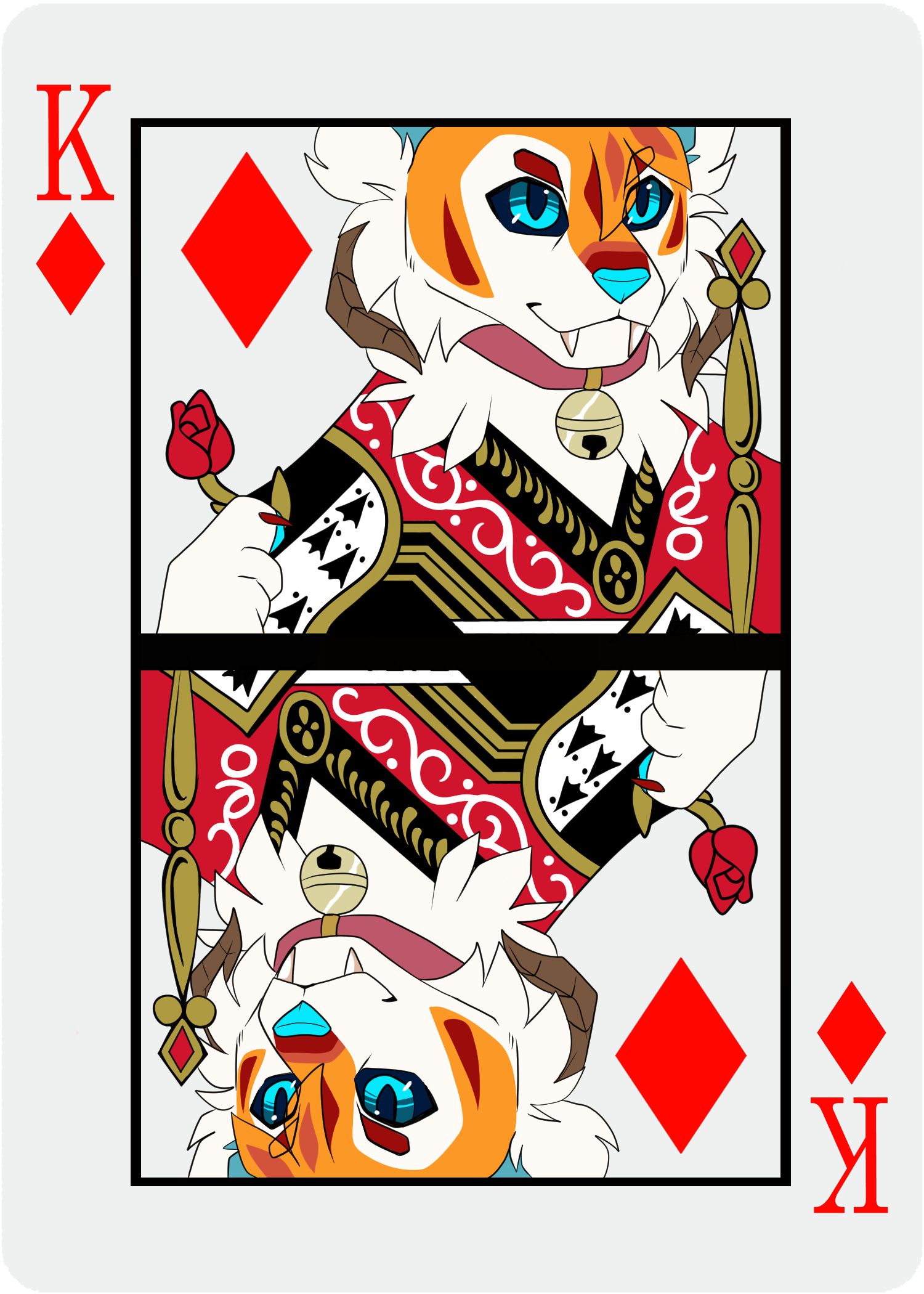 King of Diamonds by SpaceTigerWorx Fur Affinity dot net