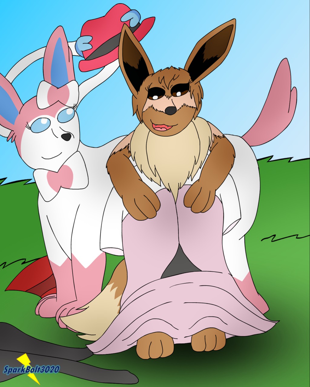 Female. pokemon. eevee. 