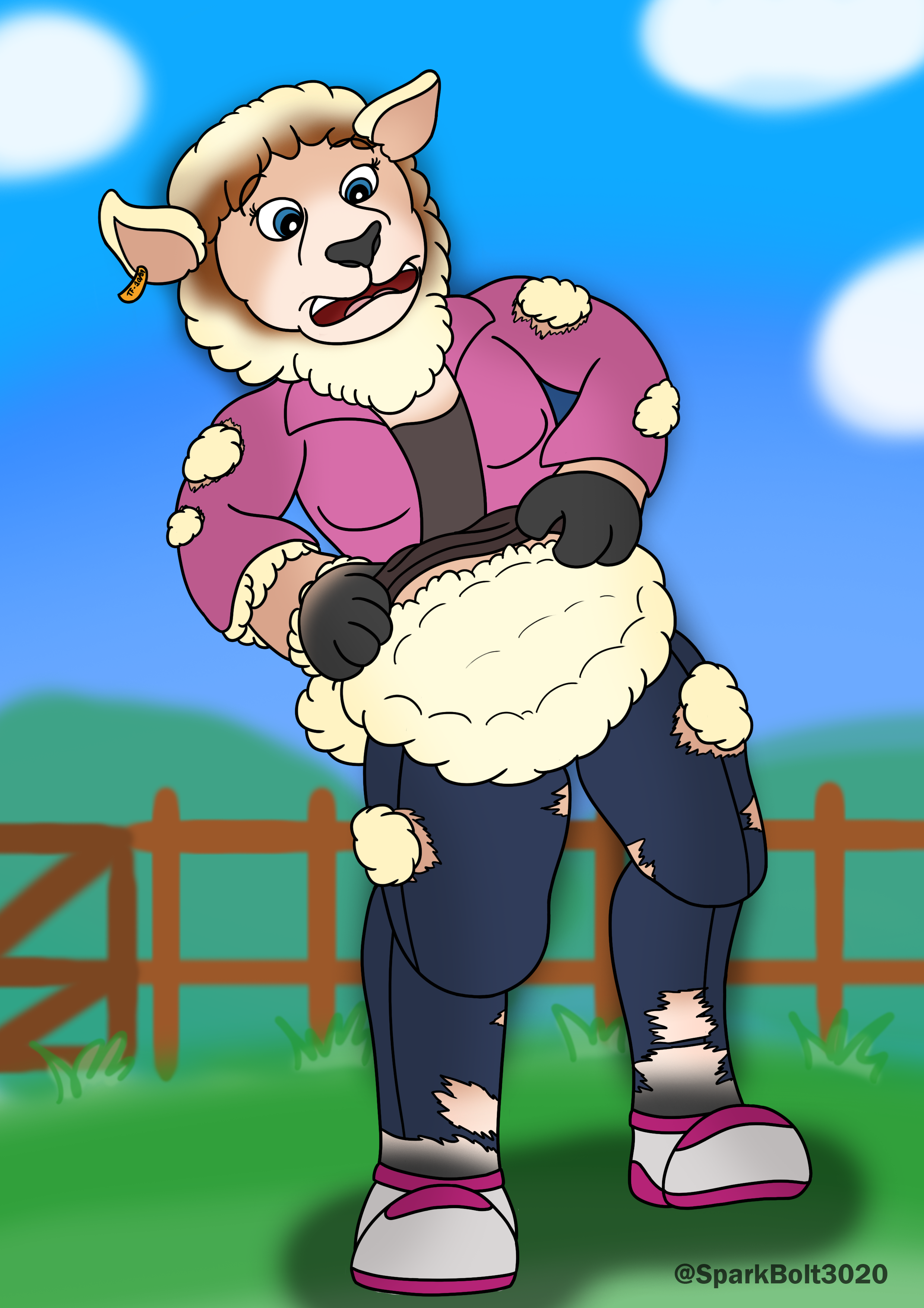 A Woolly Welcoming! - Sheep TF by SparkBolt3020 -- Fur Affinity [dot] net