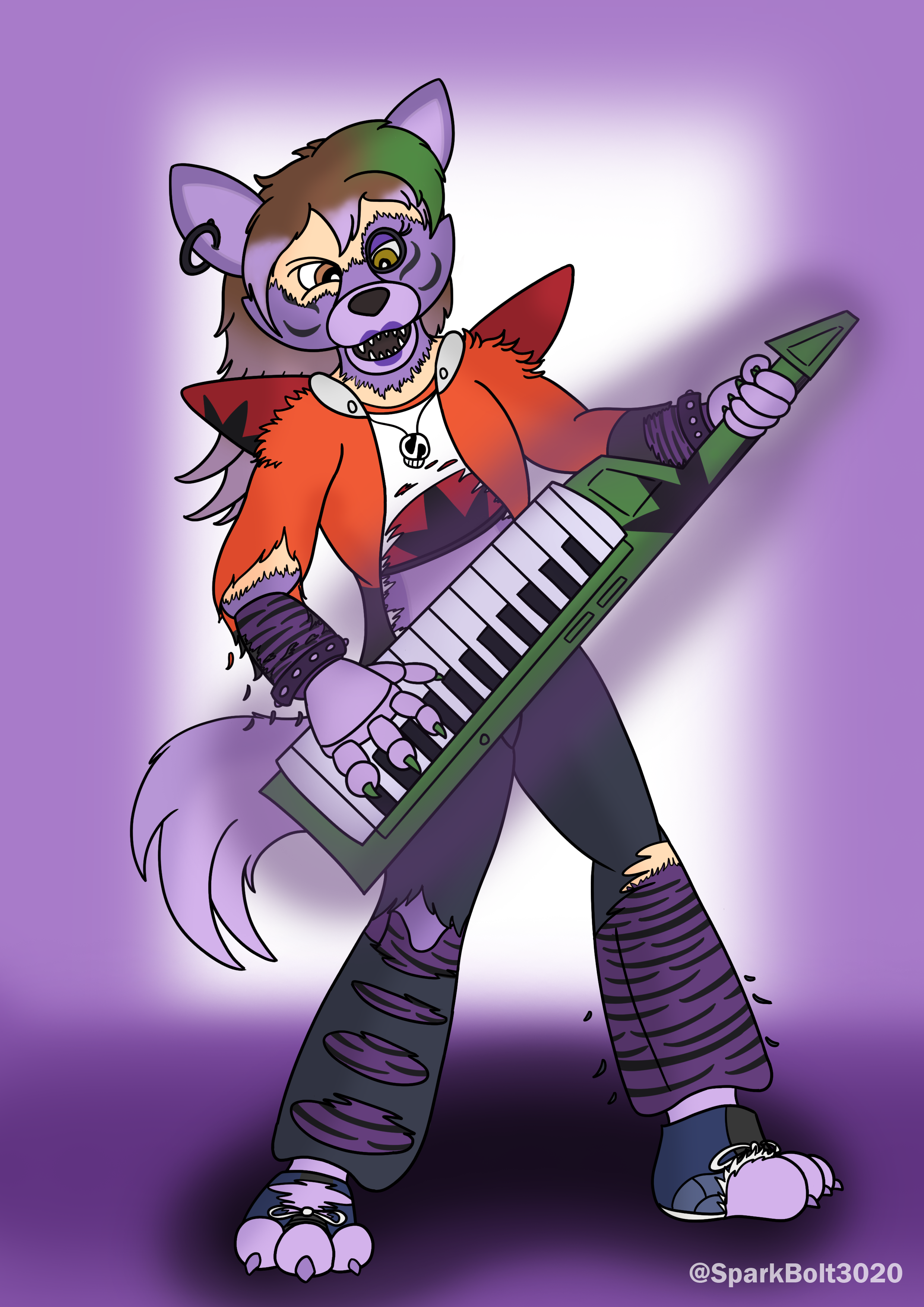 Roxanne Rocks! - Five Nights at Freddy's TF TG by SparkBolt3020 -- Fur  Affinity [dot] net