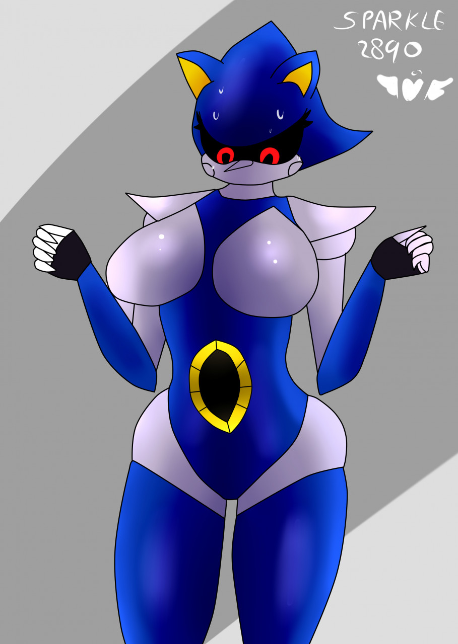 Monster Girls Alert - Female metal sonic as a waifu.