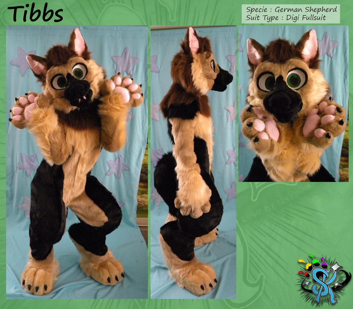 Tibbs the German Shepherd (Full) by SparkleKreations -- Fur Affinity [dot]  net