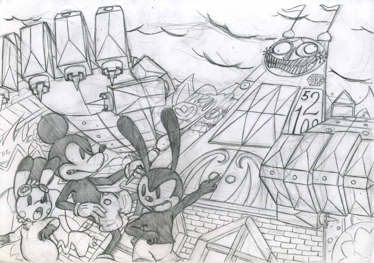 Nnr Epic Mickey By Sparky The Chu Fur Affinity Dot Net