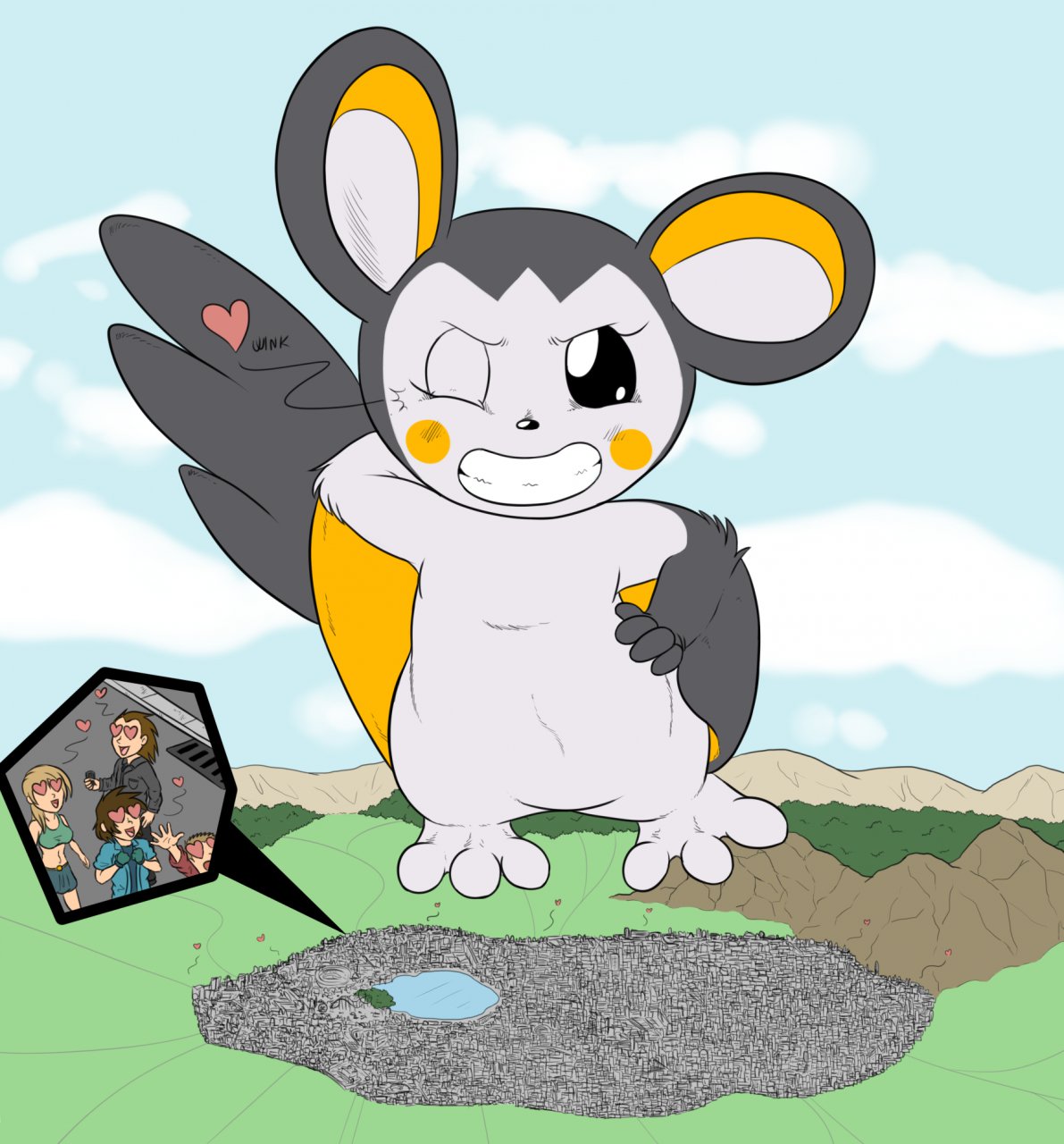 Emolga attract