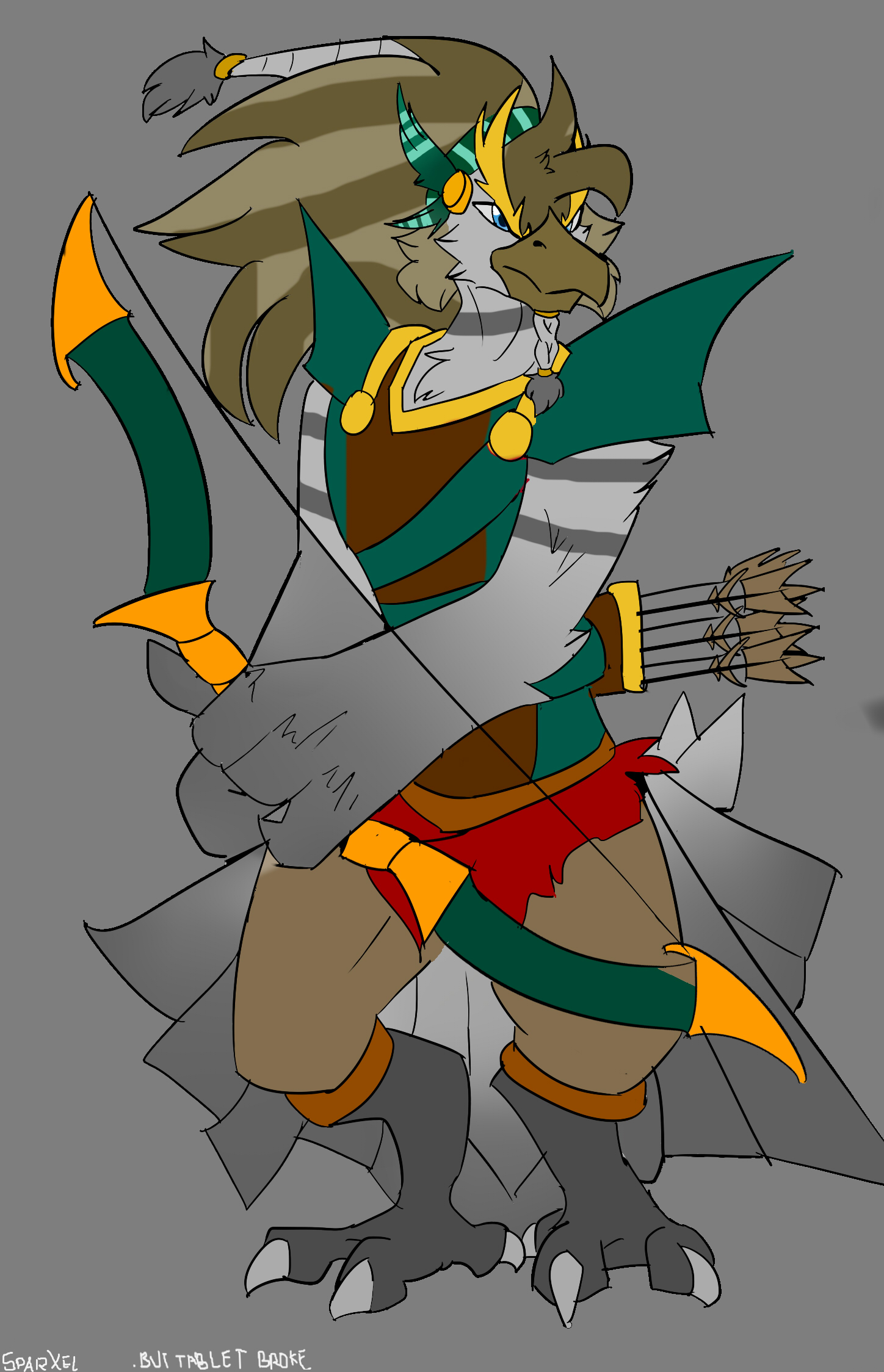 Legend of Zelda [Rito OC] by SparXel -- Fur Affinity [dot] net