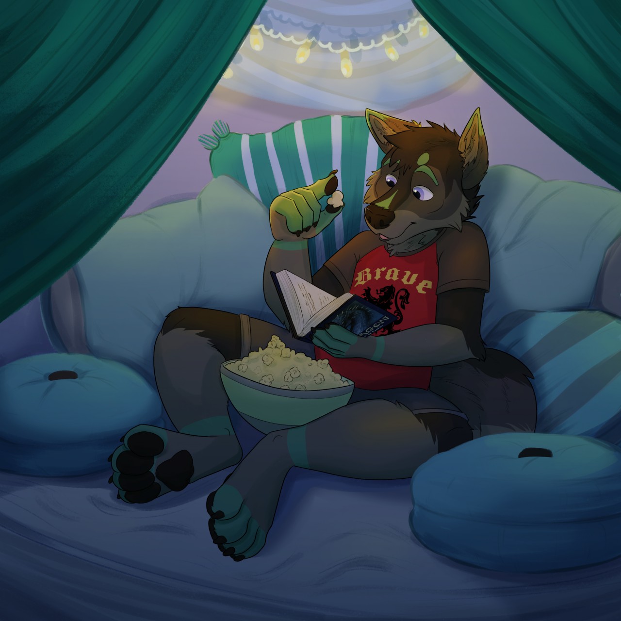 Furry sad