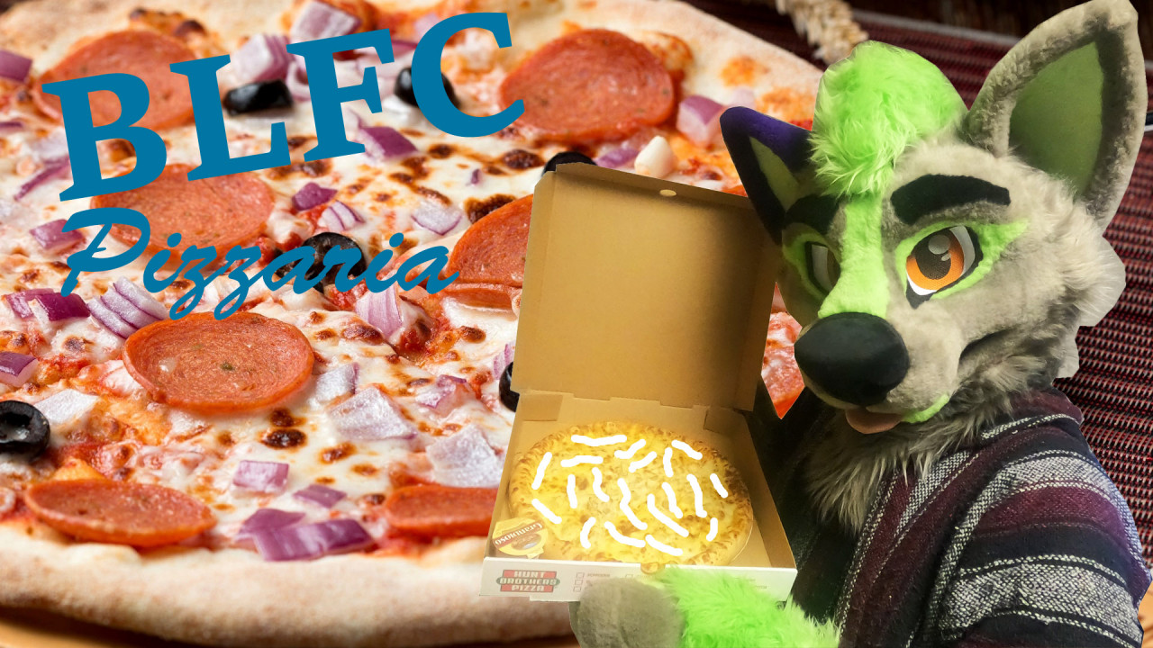 Furry cum pizza