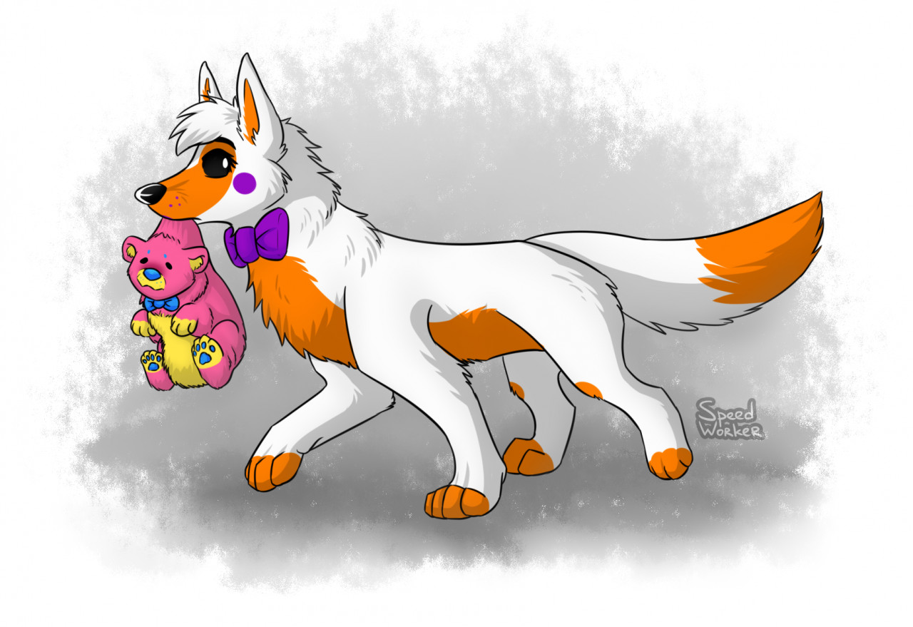 Lolbit & Garfield by SilverSpade -- Fur Affinity [dot] net