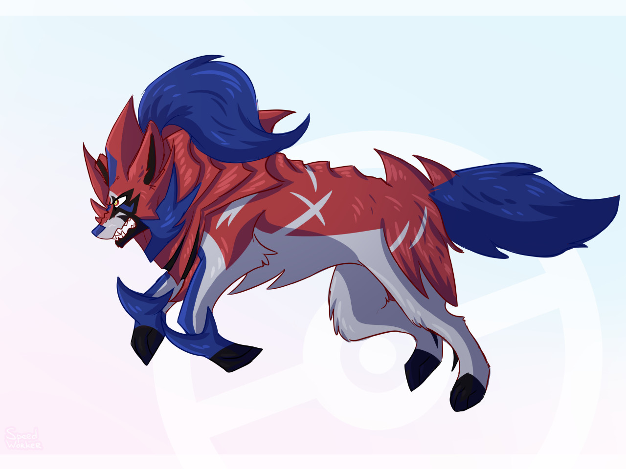 Zamazenta by Masterxvmon -- Fur Affinity [dot] net