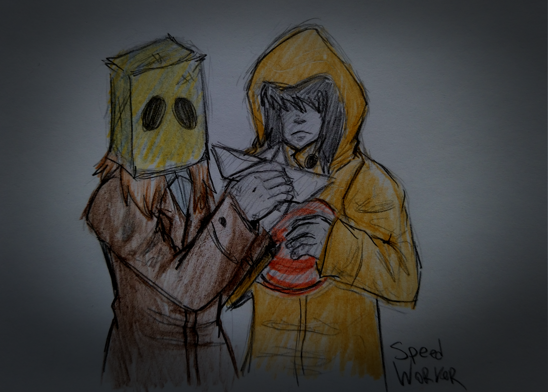 Little Nightmares 2  Nightmares art, Little nightmares fanart