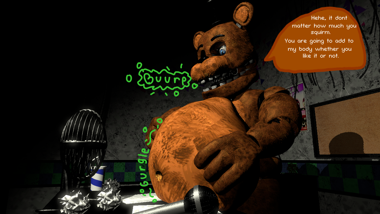 Withered Freddy Full Body png