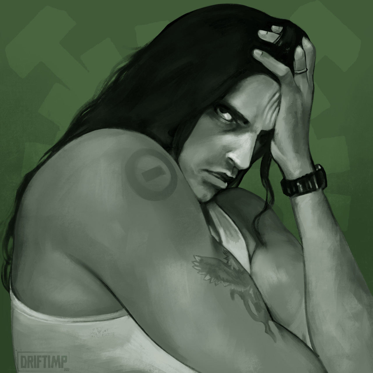 Peter Steele Portrait by spikepit -- Fur Affinity [dot] net