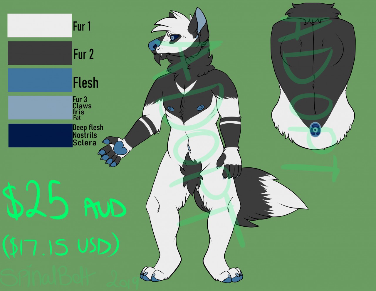 OPEN Wolf adoptable by SpinalBelt -- Fur Affinity [dot] net