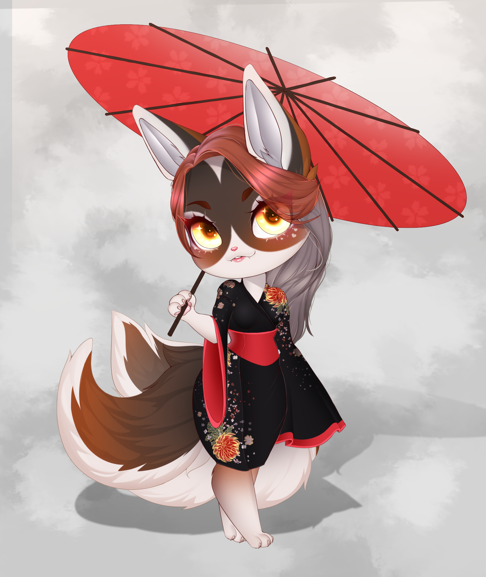 Anime Kitsune Chibi