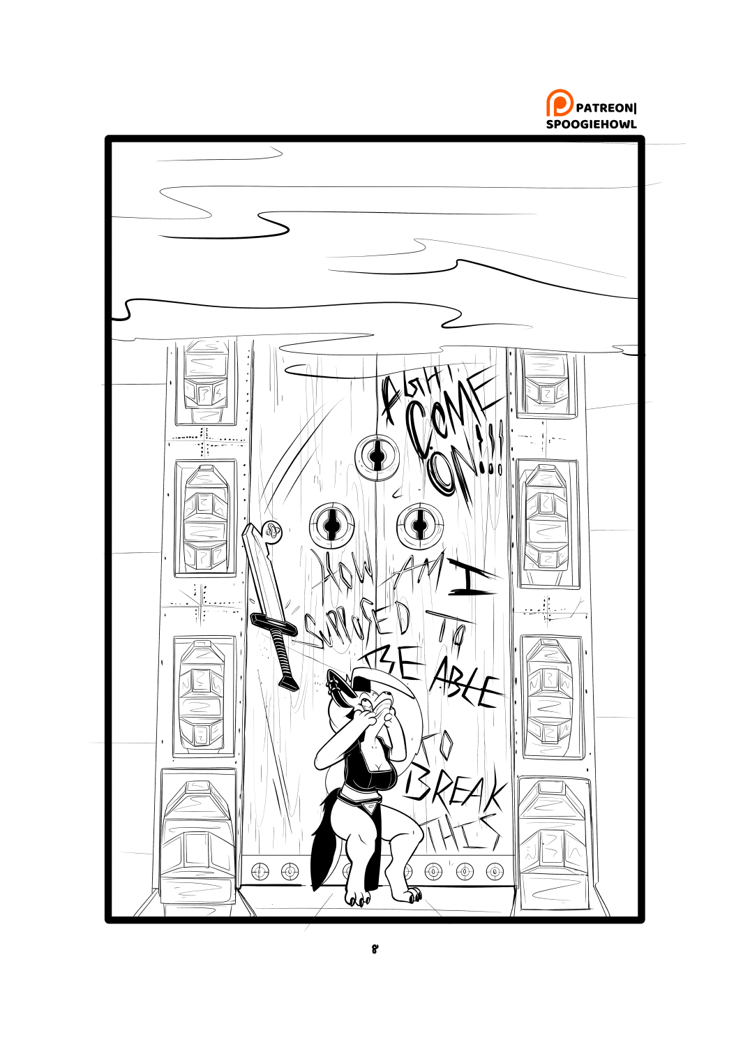 Locked Out [p98 by Spoogiehowl -- Fur Affinity [dot] net