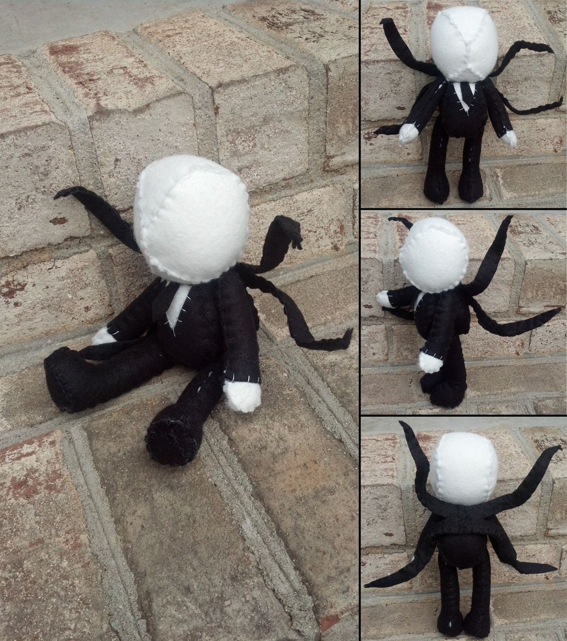 Slenderman plush clearance