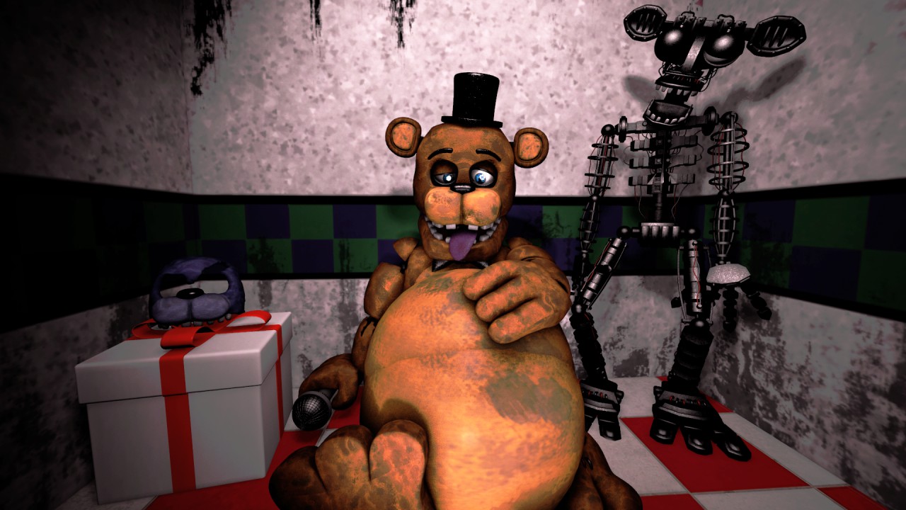 Withered Freddy showing the goods by 3nz0 -- Fur Affinity [dot] net