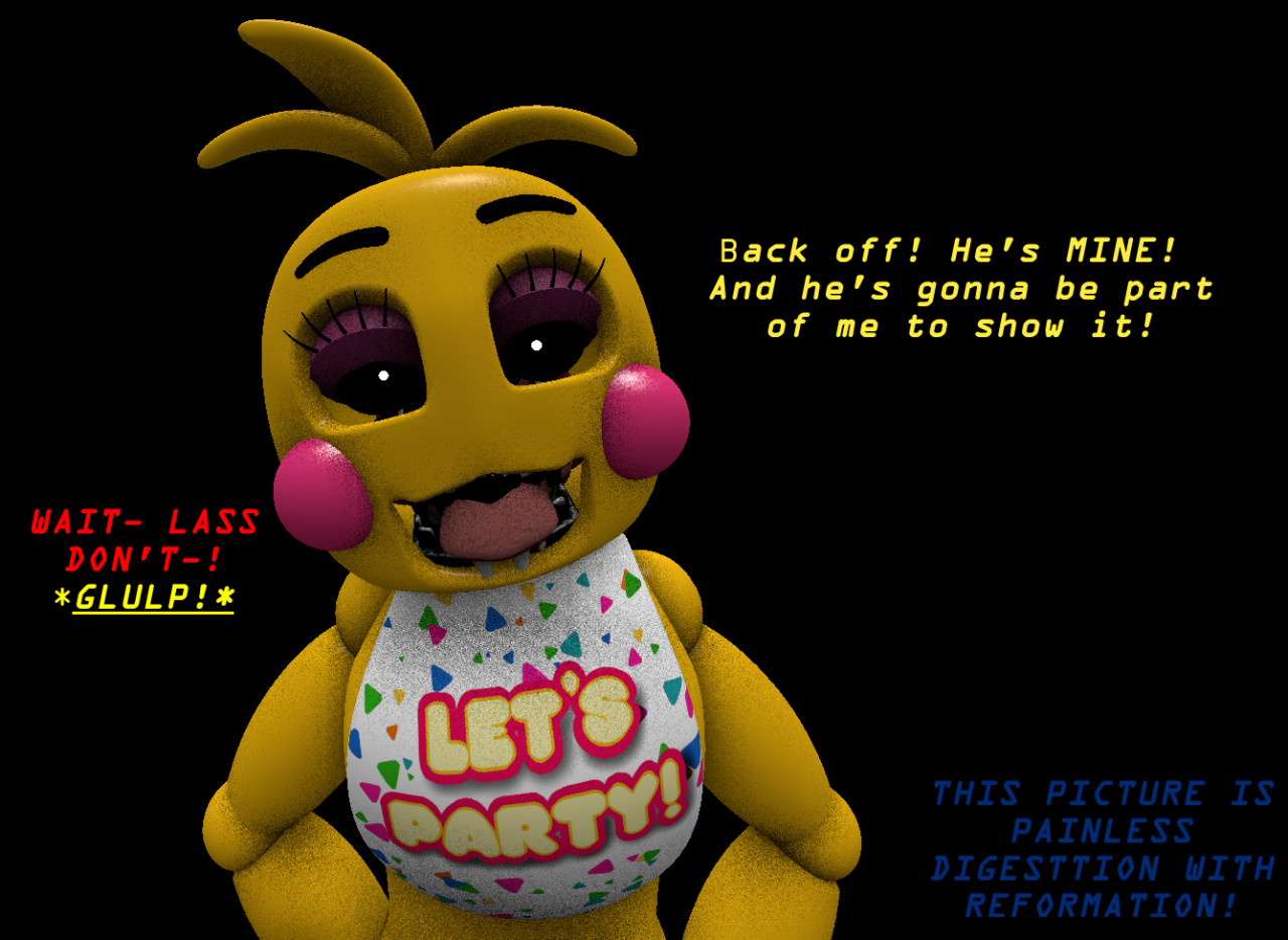 Funtime Chica and carl have nothing that they're sorry fo by s1nd3r3 --  Fur Affinity [dot] net