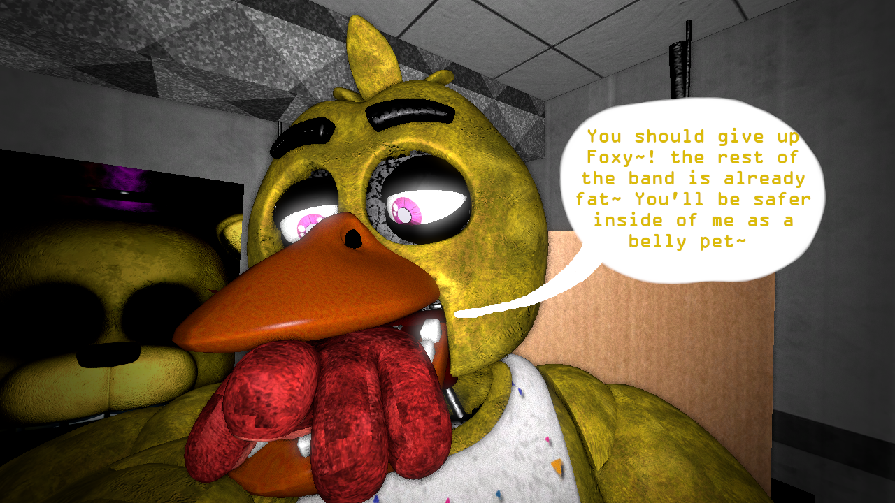 Withered Chica [FNAF] by -Lighth0use- -- Fur Affinity [dot] net